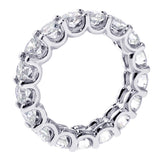 3.60 CT Shared Prong Diamond Eternity Band in 14k White Gold
