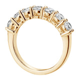 1.00 CT Classic Shared Prong Round Diamond Wedding Band in White Gold