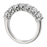 1.00 CT Classic Shared Prong Round Diamond Wedding Band in White Gold