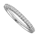 0.35 CT Round Diamond Wedding Band