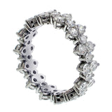 2.80 CT All Around Diamond Eternity Wedding Band in 14k White Gold