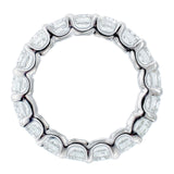 3.60 CT Shared Prong Diamond Eternity Band in 14k White Gold